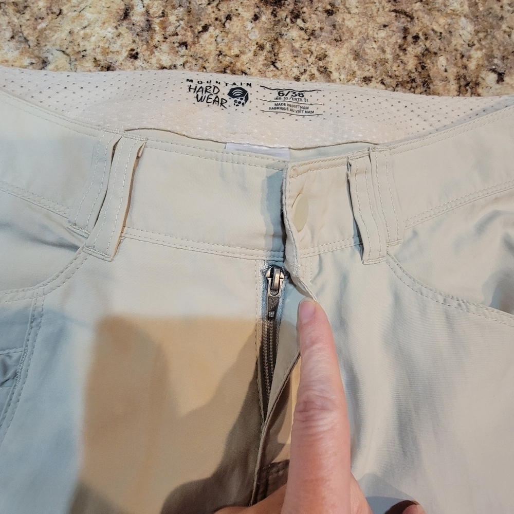 Mountain Hardwear Cream Straight Leg Pants - Picture 7 of 11